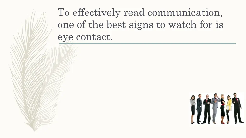 to effectively read communication one of the best