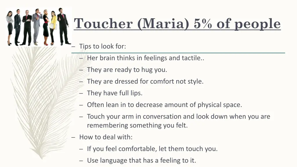 toucher maria 5 of people