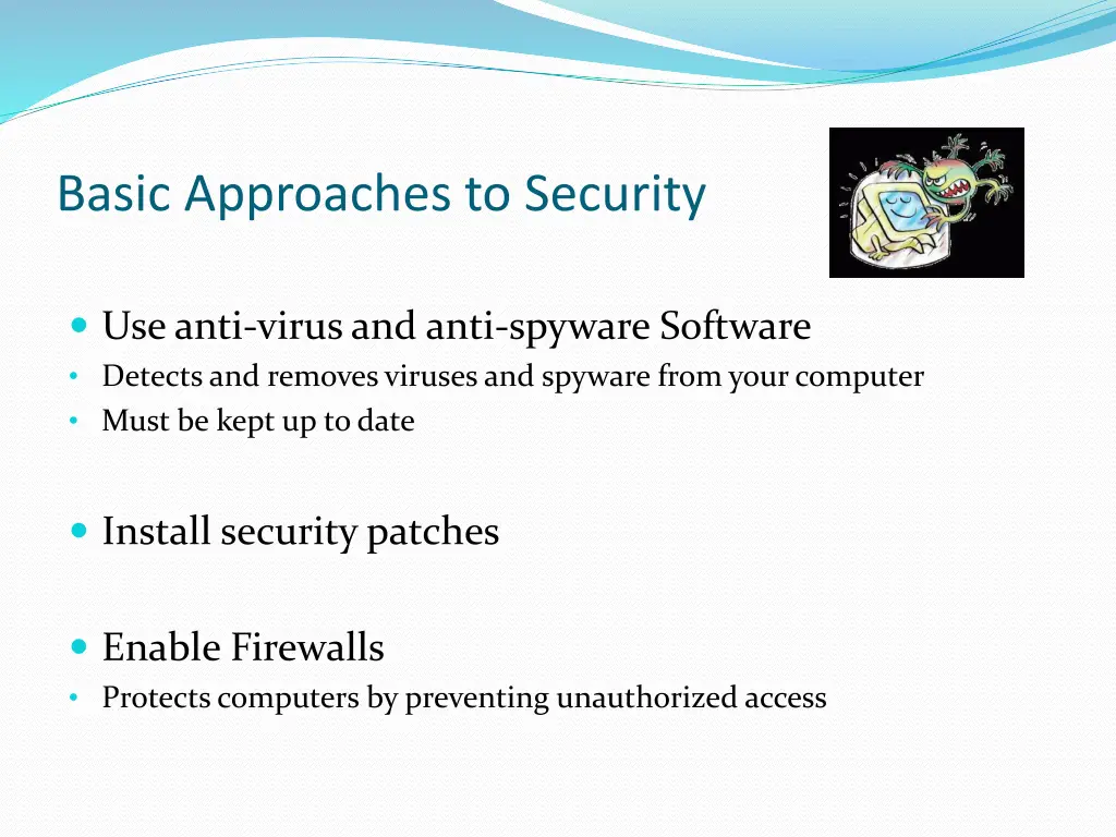 basic approaches to security