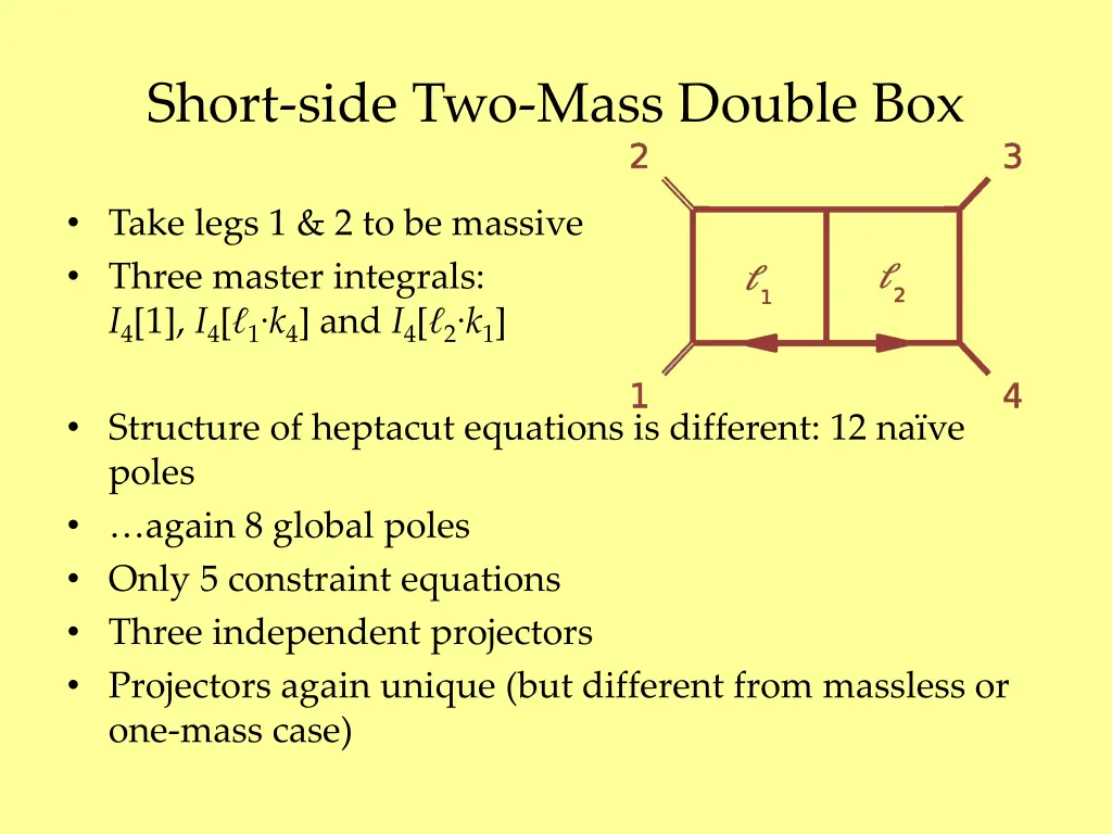 short side two mass double box