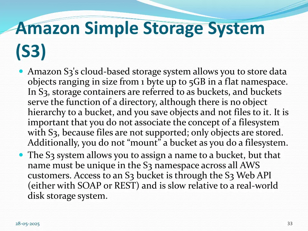 amazon simple storage system s3