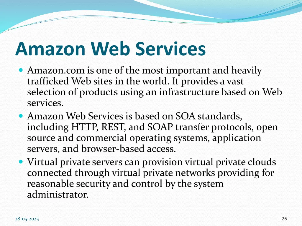 amazon web services