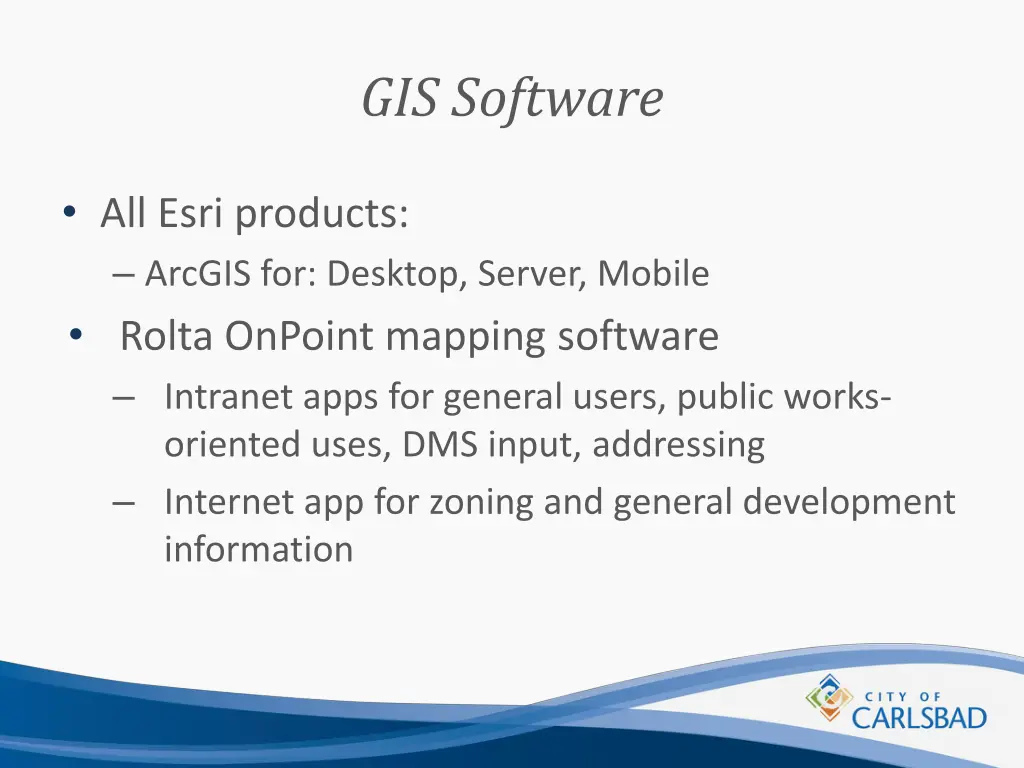 gis software