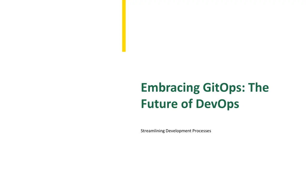 embracing gitops the future of devops