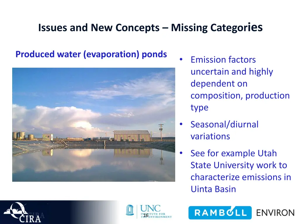 issues and new concepts missing categor ies