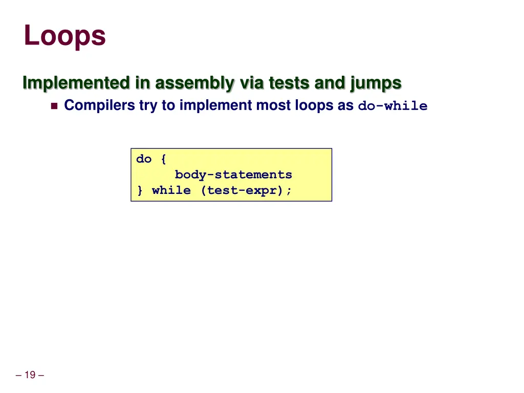 loops