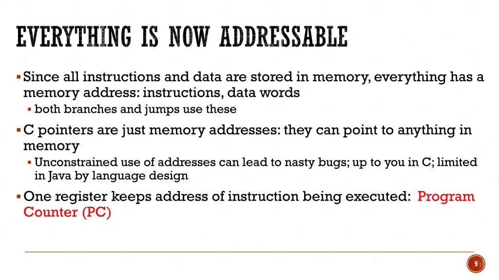 everything is now addressable