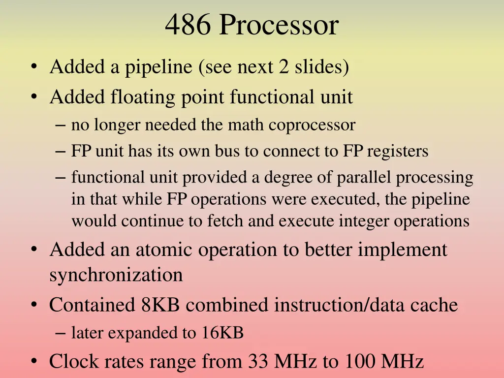 486 processor