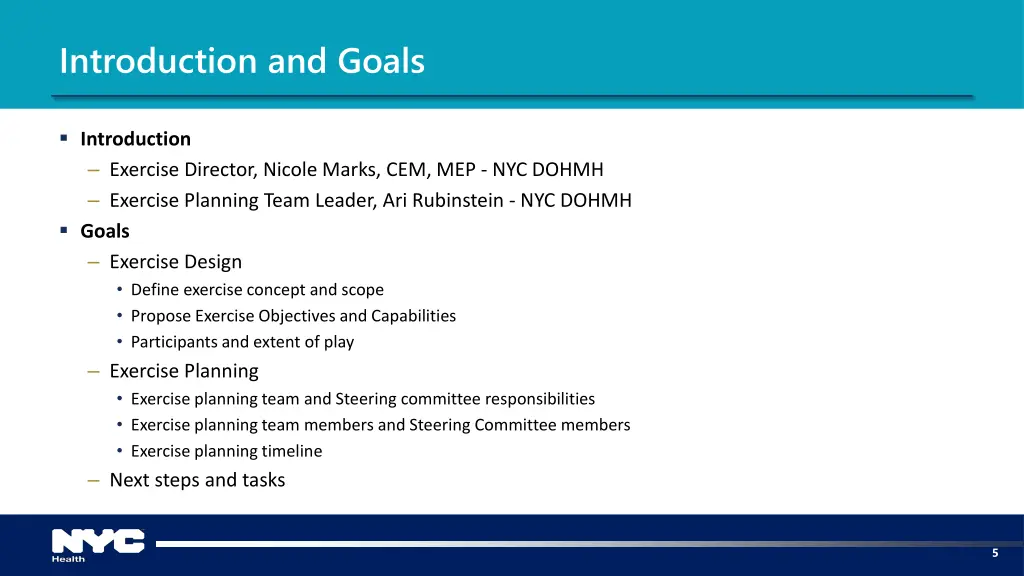 introduction and goals
