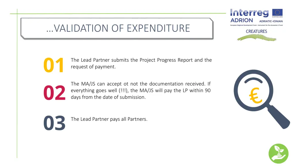 validation of expenditure
