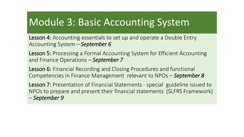 module 3 basic accounting system