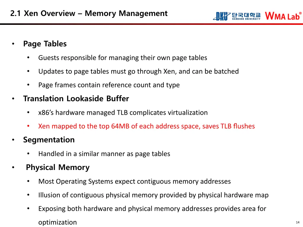 2 1 xen overview memory management