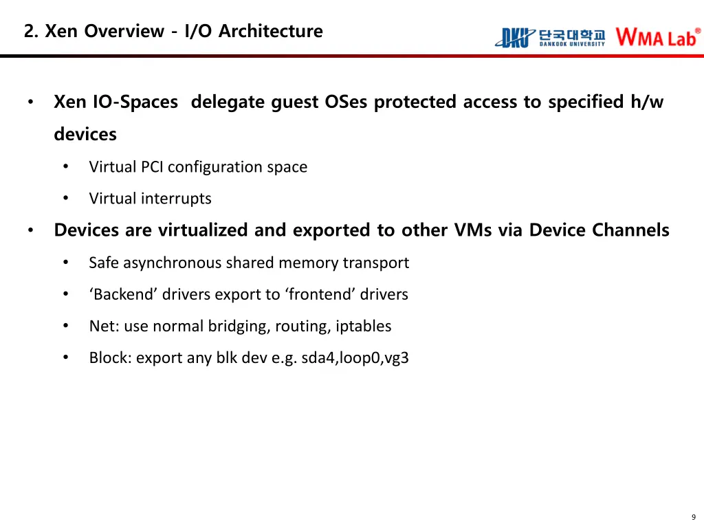 2 xen overview i o architecture