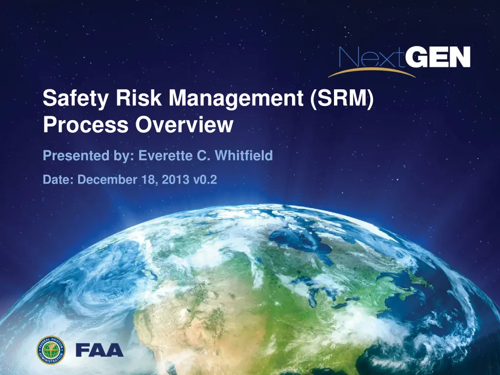 safety risk management srm process overview