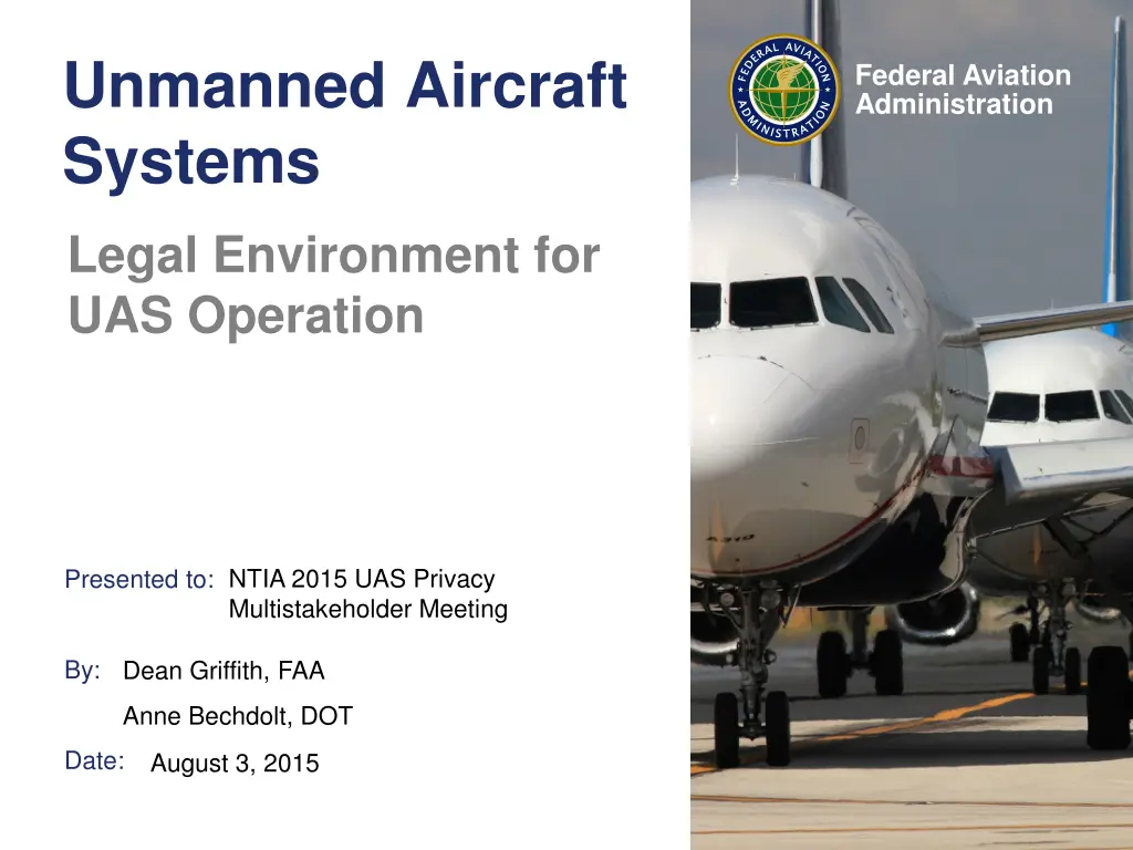 unmanned aircraft systems