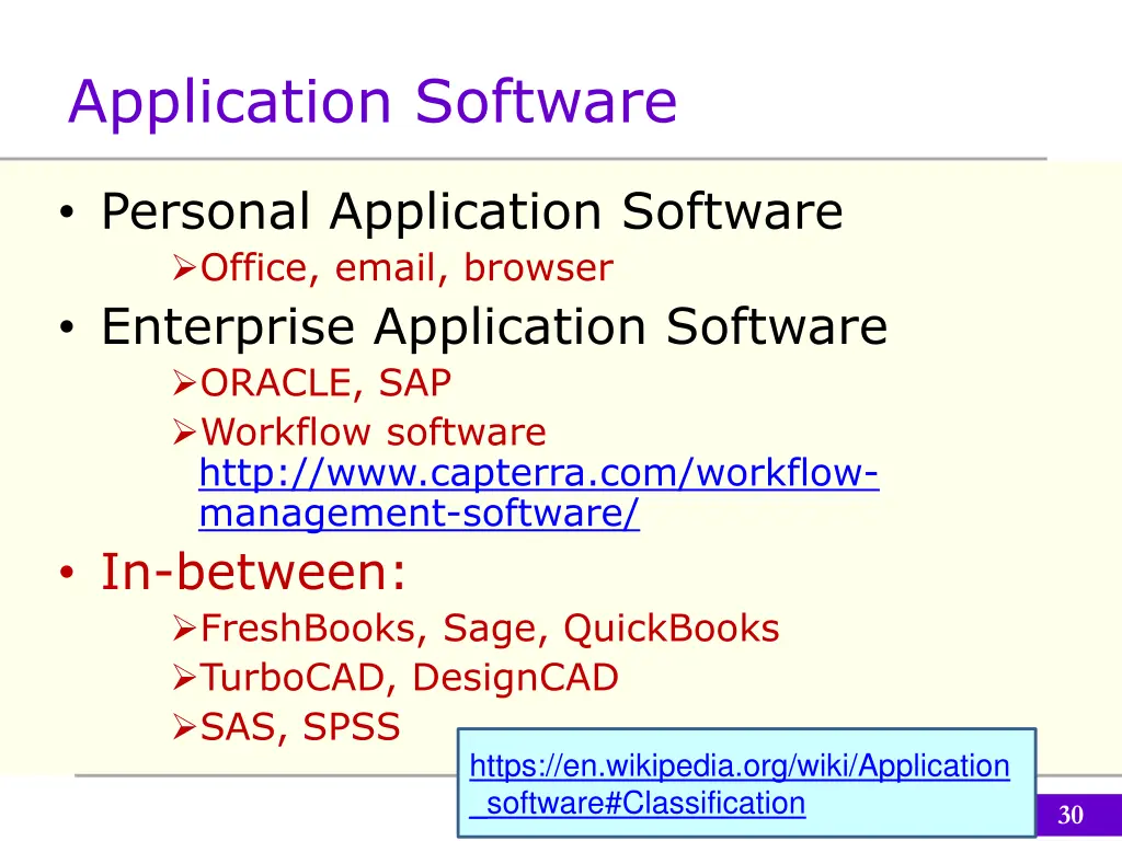 application software
