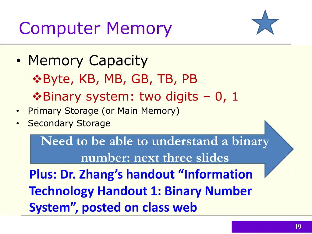 computer memory