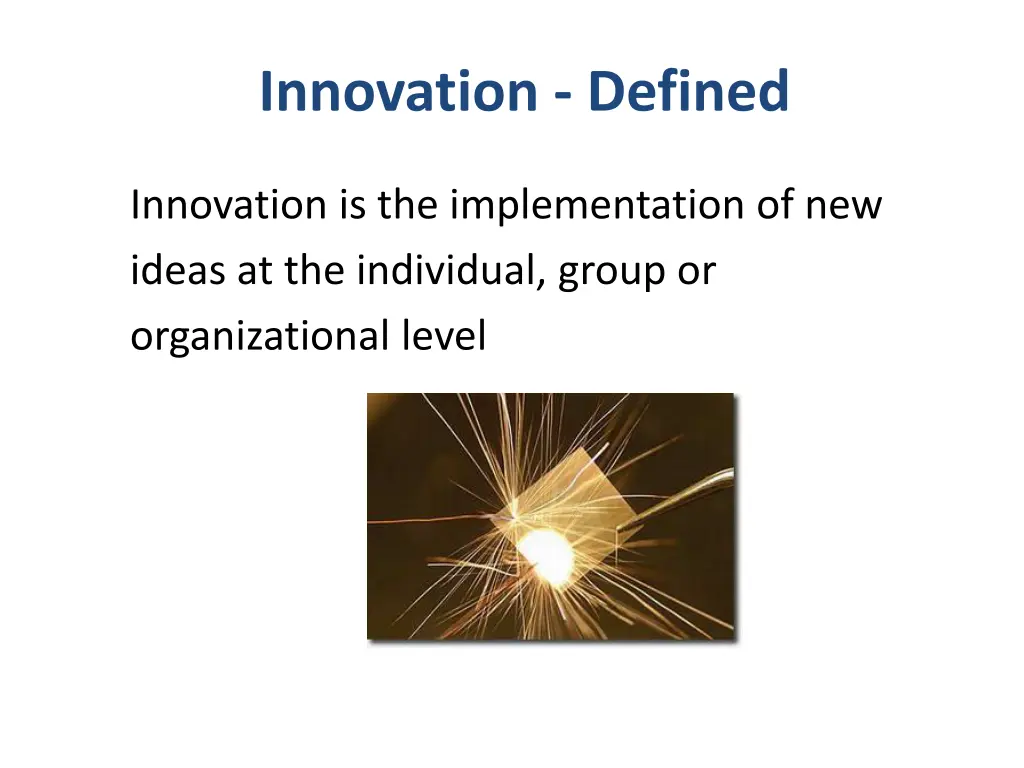 innovation defined