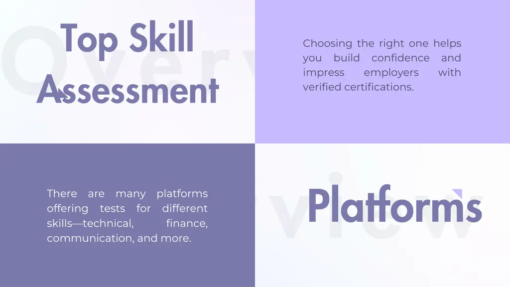 top skill assessment
