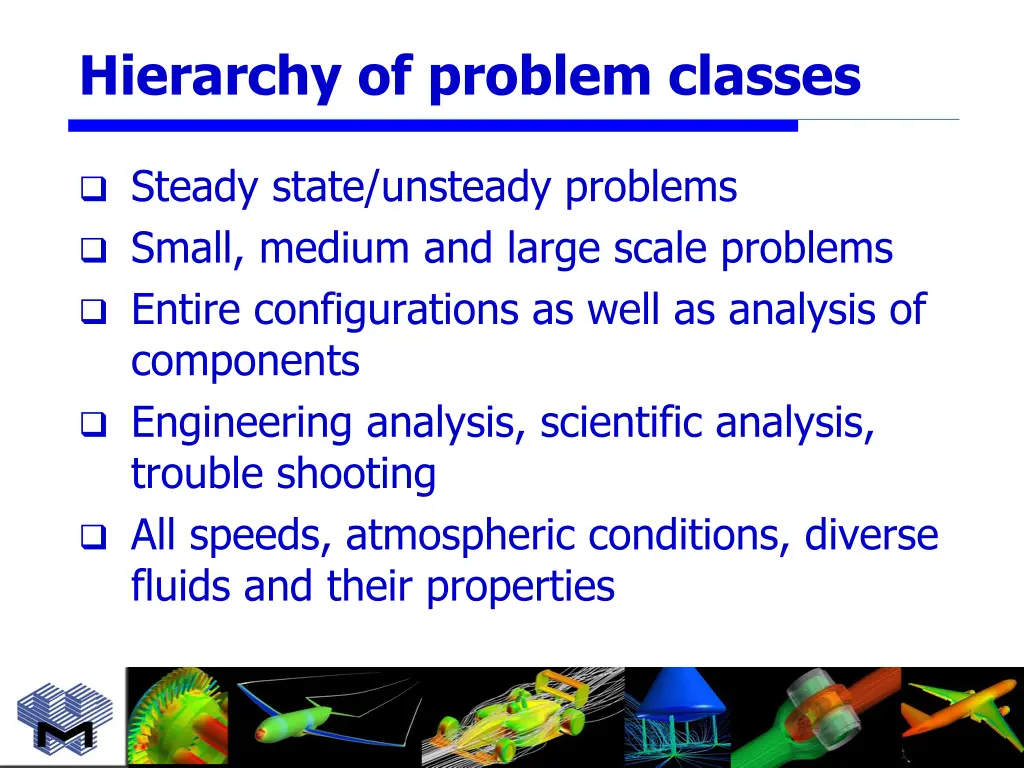 hierarchy of problem classes