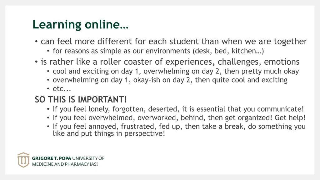 learning online