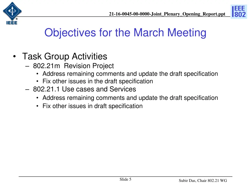 21 16 0045 00 0000 joint plenary opening report 4