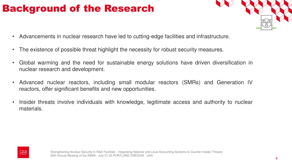 background of the research