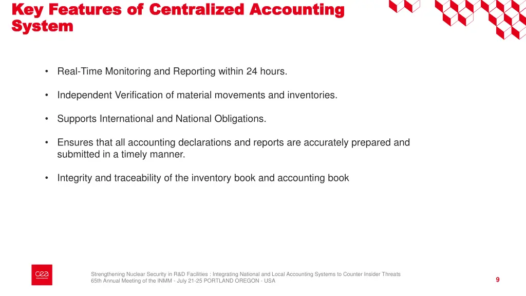 key features of centralized accounting