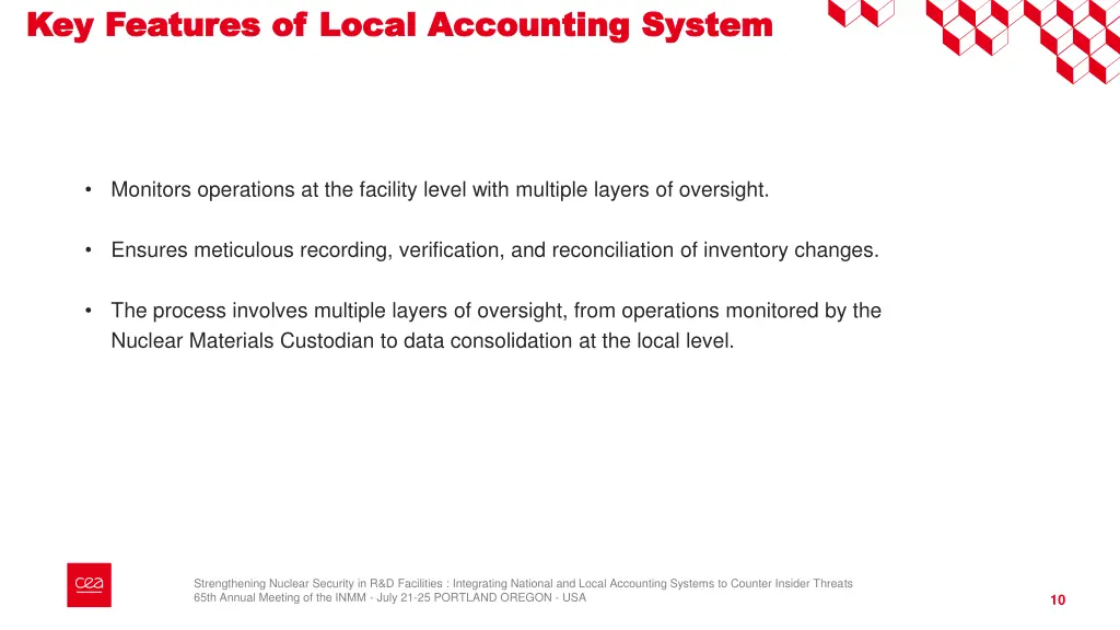 key features of local accounting system