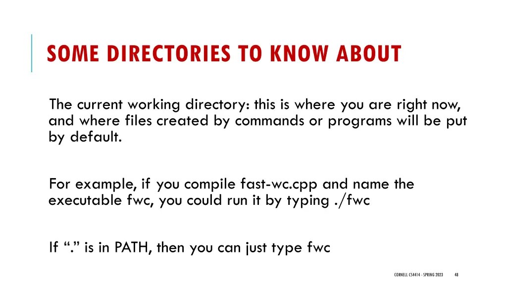 some directories to know about