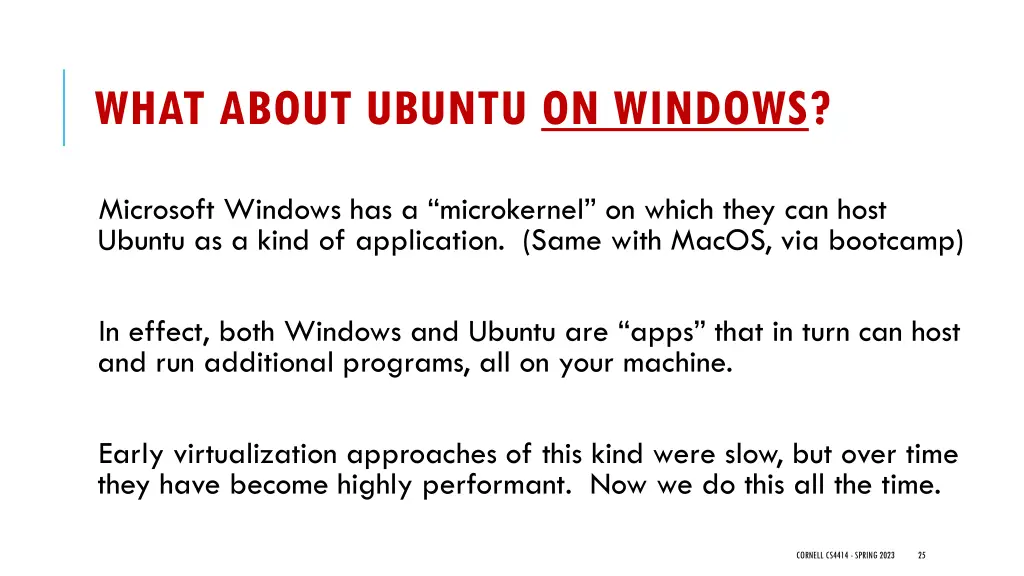 what about ubuntu on windows