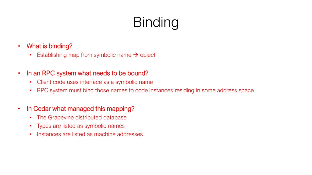 binding