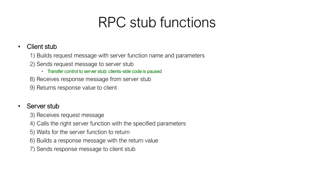 rpc stub functions 1