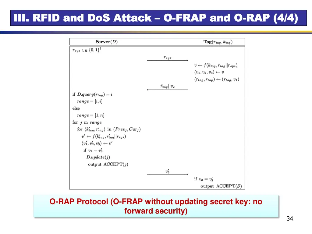 iii rfid and iii rfid and dos 5