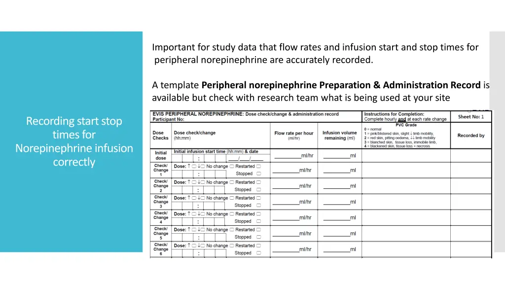 important for study data that flow rates