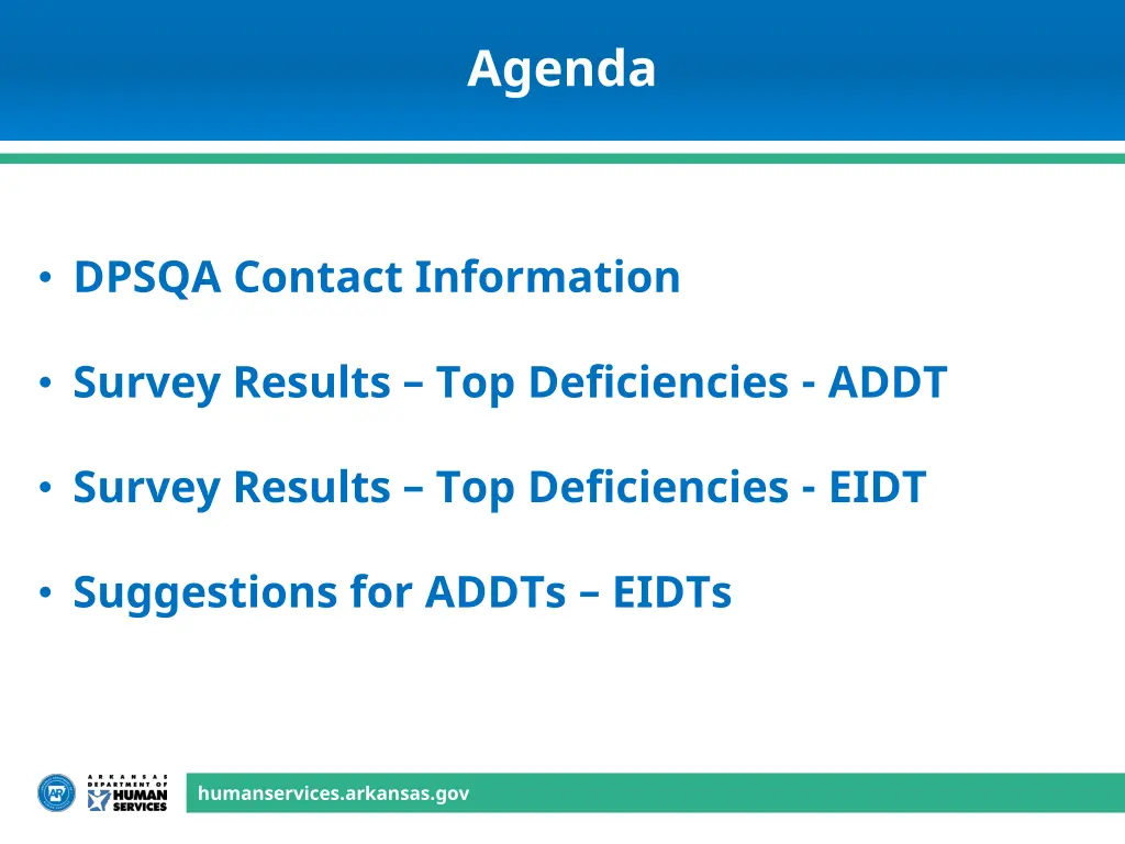 agenda