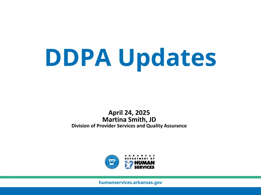 ddpa updates