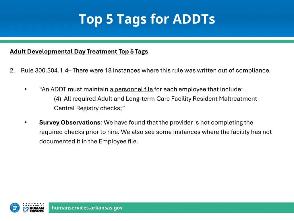 top 5 tags for addts 1