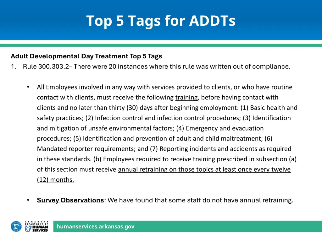 top 5 tags for addts