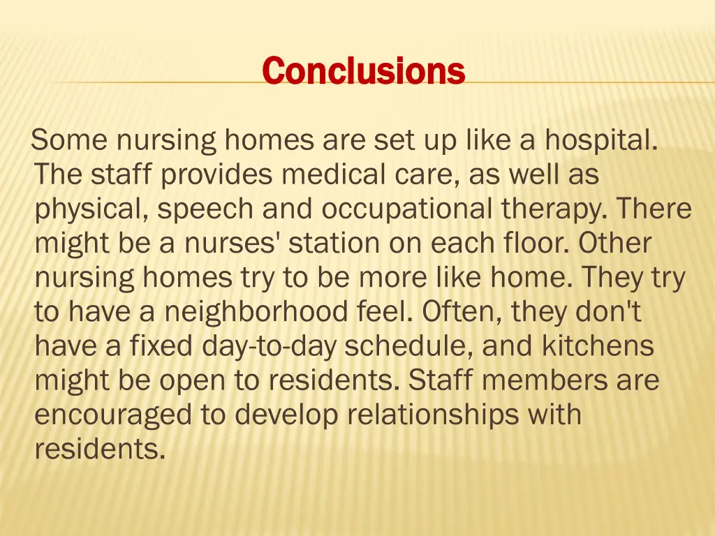 conclusions conclusions