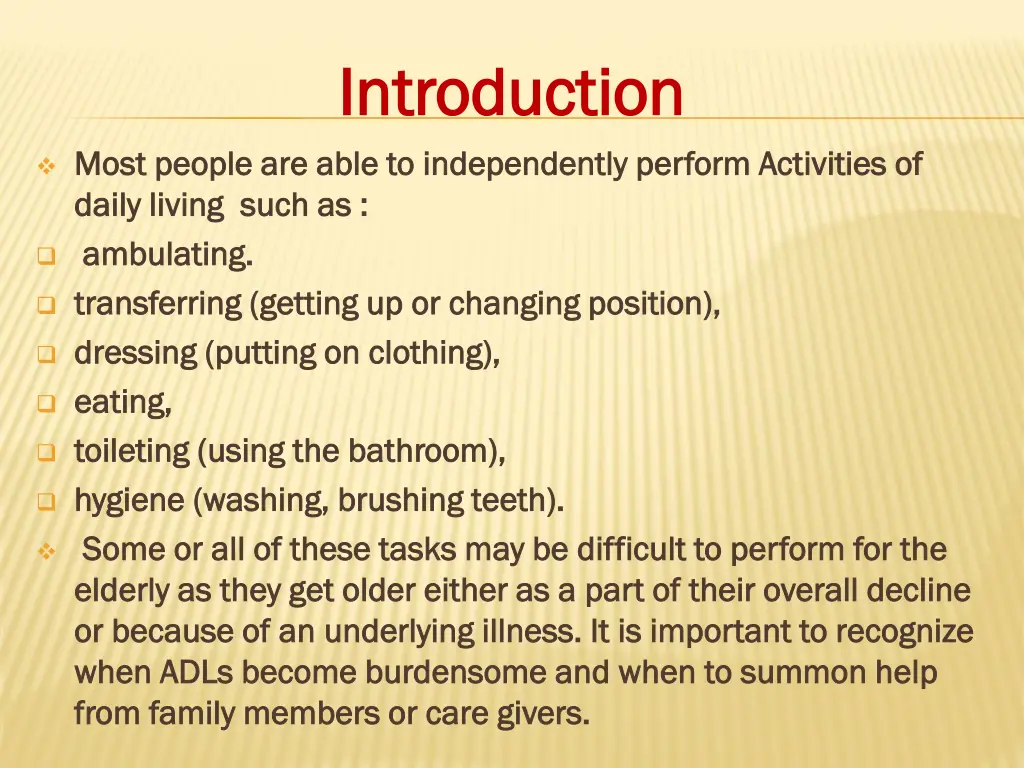 introduction introduction