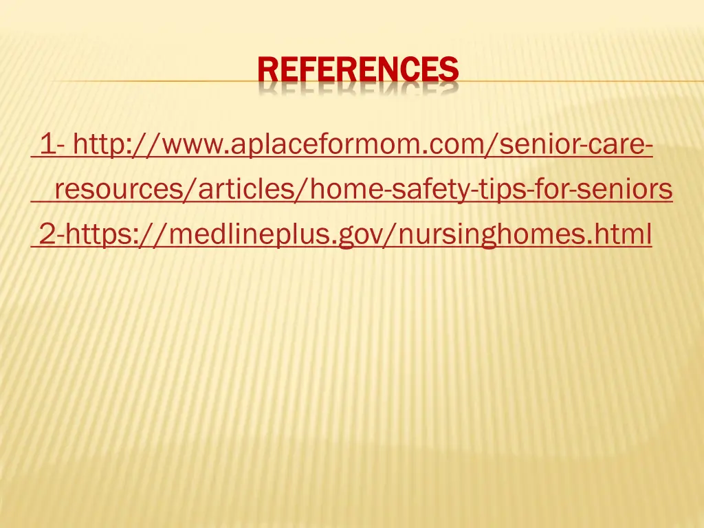 references references