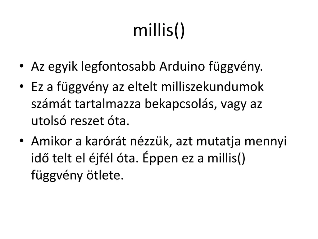millis