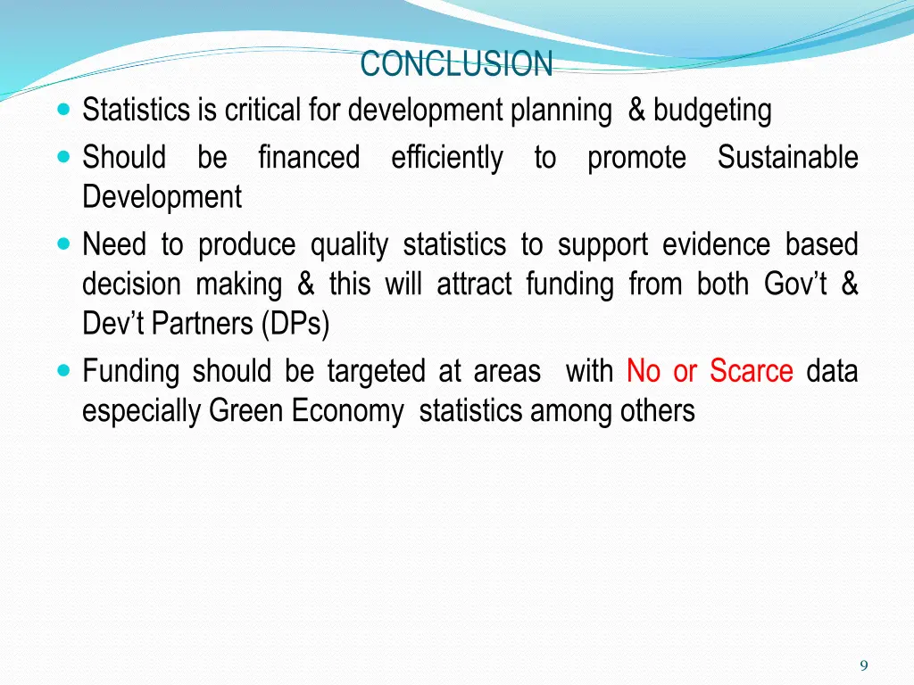 conclusion