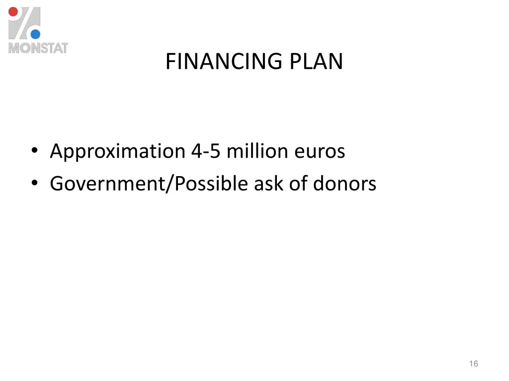 financing plan 1