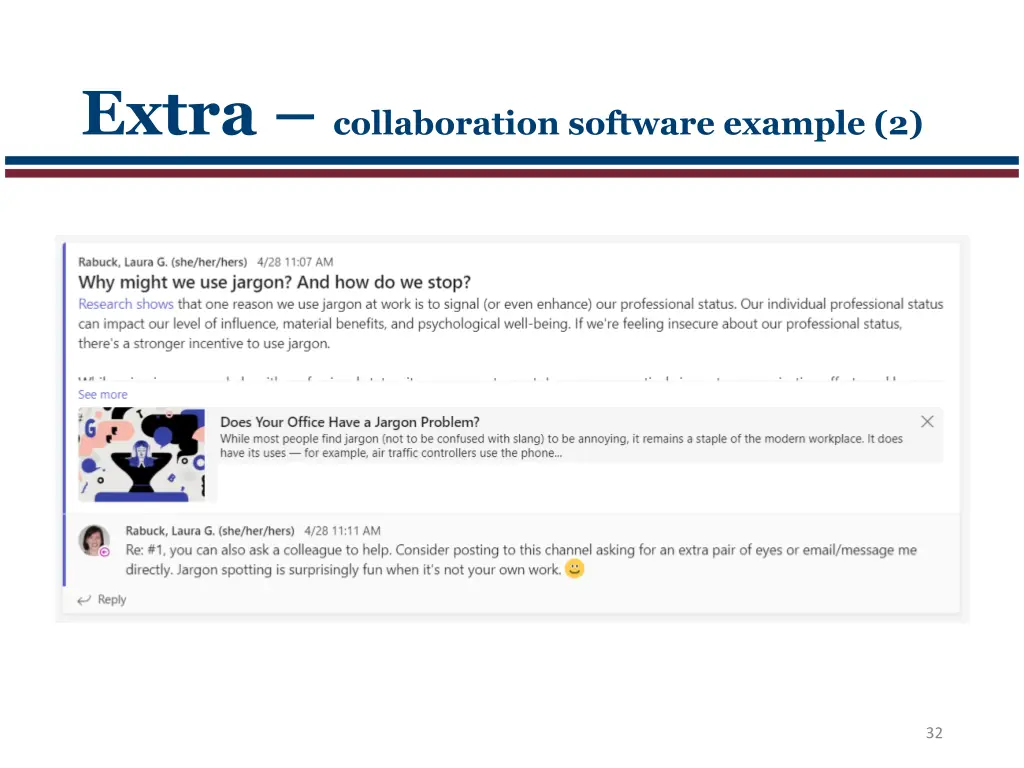 extra collaboration software example 2