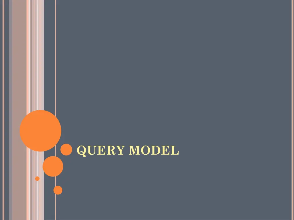 query model