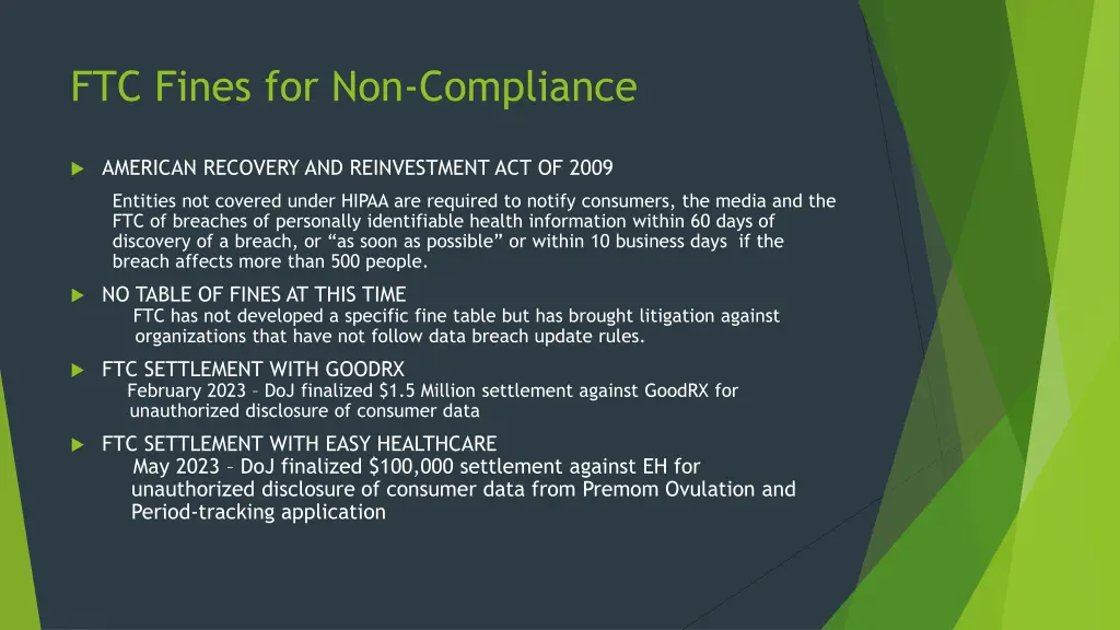 ftc fines for non compliance