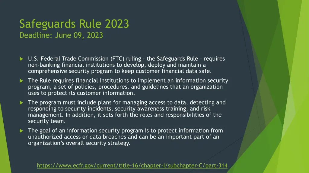 safeguards rule 2023 deadline june 09 2023 1