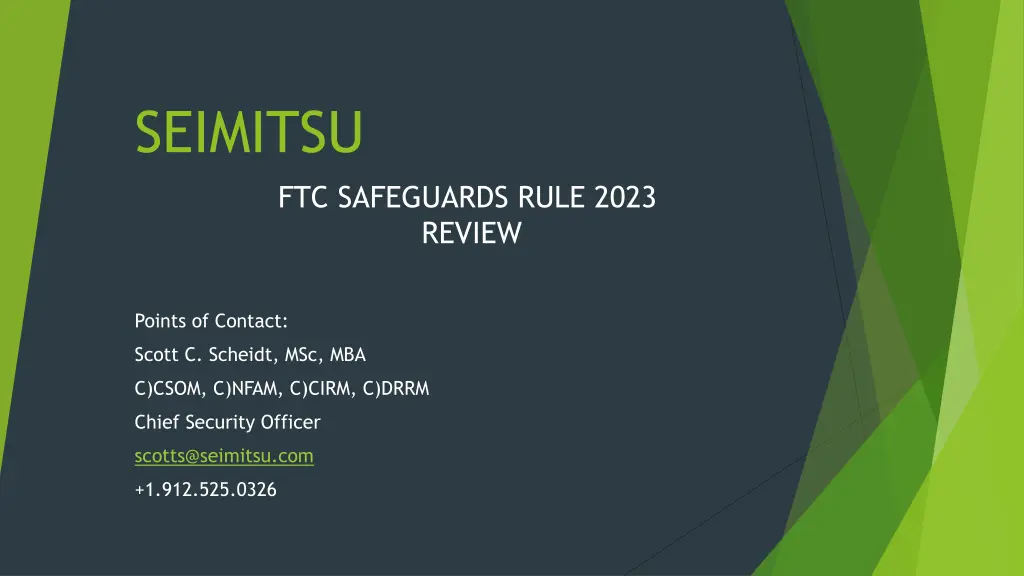 seimitsu 1